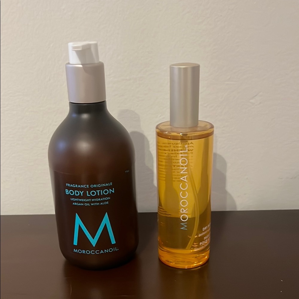 Moroccanoil Body Lotion and Dry Body Oil Set